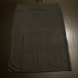 Ann Taylor Loft Small Black Pencil Skirt